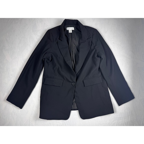 Rachel Zoe women's tailored blazer in classic black - Picture 3 of 10
